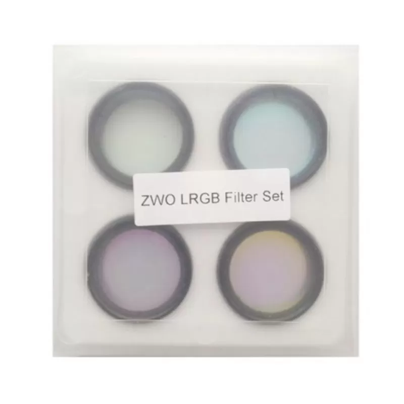 Filtros ZWO LRGB 36mm espessura 2mm