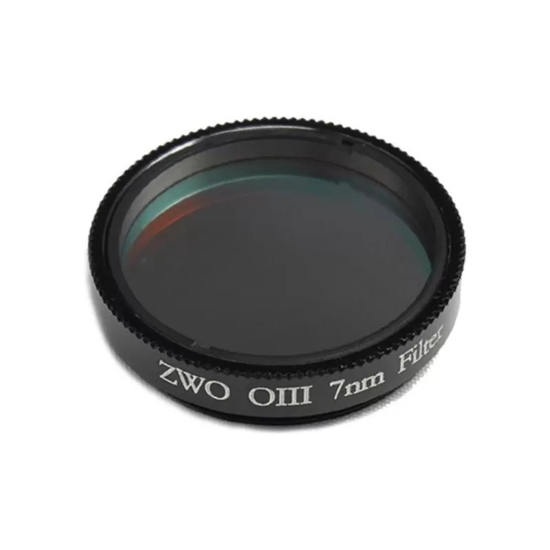 Conjunto de filtros ZWO OIII 36 mm 7 nm Conjunto de filtros ZWO OIII 36 mm 7 nm