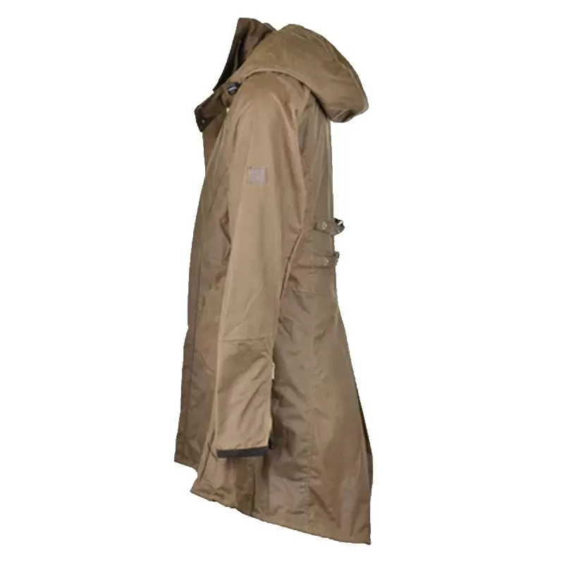 Jaqueta Oxford Azul Olivia Sand Encerada