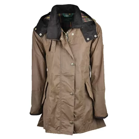 Jaqueta Oxford Azul Olivia Sand Encerada