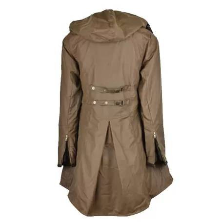 Jaqueta Oxford Azul Olivia Sand Encerada