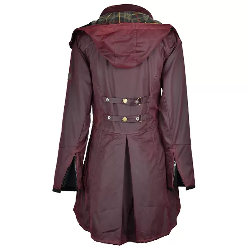 Jaqueta Oxford Encerada Azul Ameixa Olivia