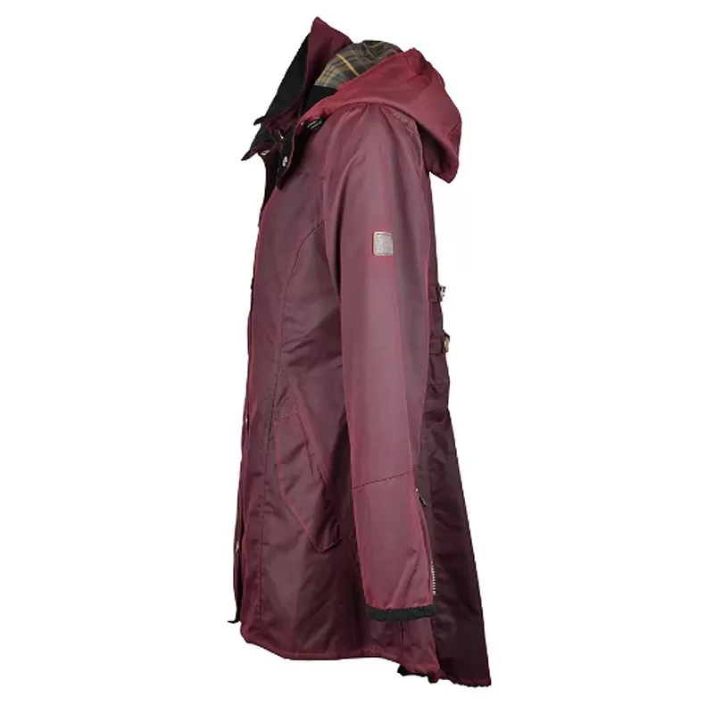 Jaqueta Oxford Encerada Azul Ameixa Olivia