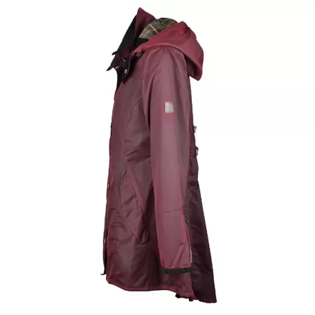 Jaqueta Oxford Encerada Azul Ameixa Olivia