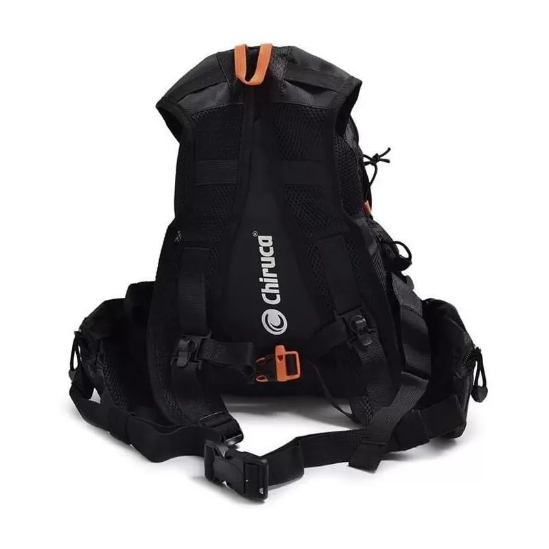 MOCHILA CHIRUCA 11L TRAIL NEGRO-NARANJA
