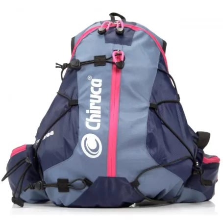 MOCHILA CHIRUCA 11L TRAIL AZUL-ROSA MOCHILA CHIRUCA 11L TRAIL AZUL-ROSA