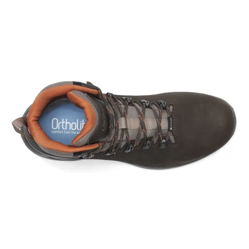 CHIRUCA TAIGA GORE-TEX VIBRAM XSTREK MARROM-LARANJA