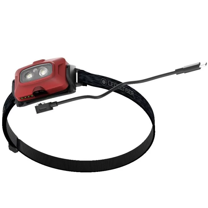 Lente LED frontal HF4R CORE vermelha