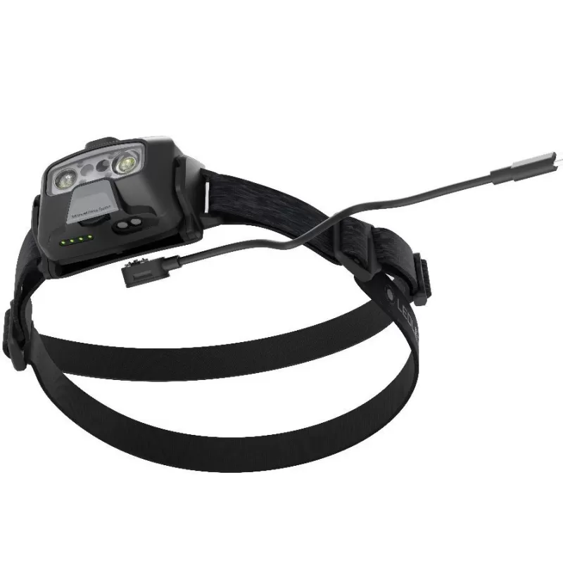 Lente LED frontal HF6R CORE preta