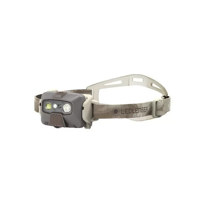 Camuflagem de assinatura Led Lenser Frontal HF6R Camuflagem de assinatura Led Lenser Frontal HF6R