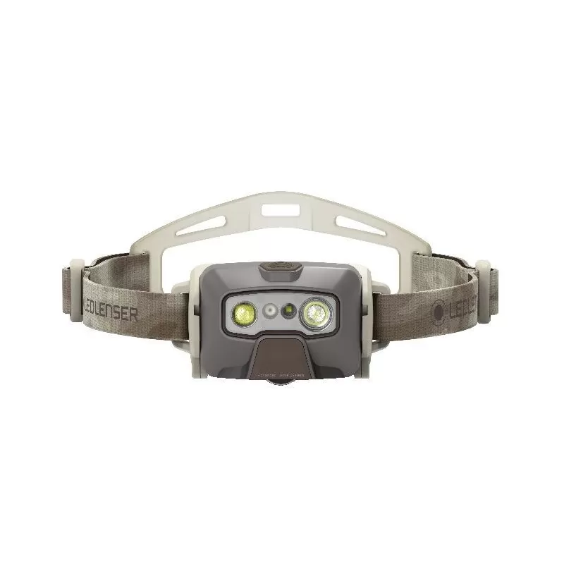 Camuflagem de assinatura Led Lenser Frontal HF6R