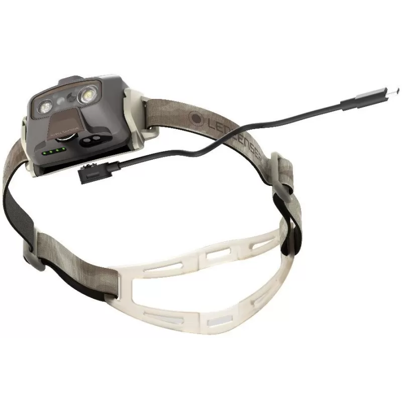 Camuflagem de assinatura Led Lenser Frontal HF6R