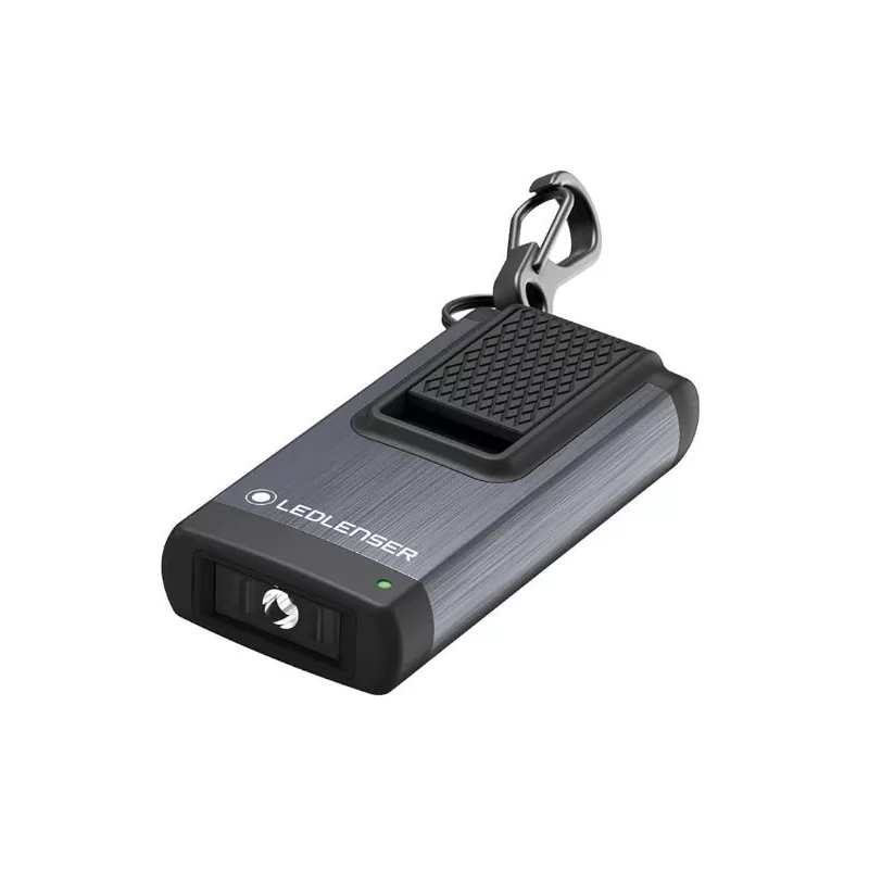 Chaveiro Led Lenser K4R Memória 4GB Cinza Recarregável USB-A Carregamento- OB Chaveiro Led Lenser K4R Memória 4GB Cinza Recarregável USB-A Carregamento- OB