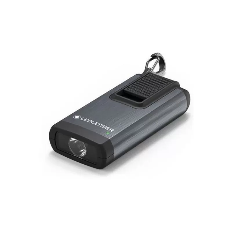 Chaveiro Led Lenser K6R 4GB Memória Cinza Recarregável USB-A Carregamento Led Vermelho OB Chaveiro Led Lenser K6R 4GB Memória Cinza Recarregável USB-A Carregamento Led Vermelho OB