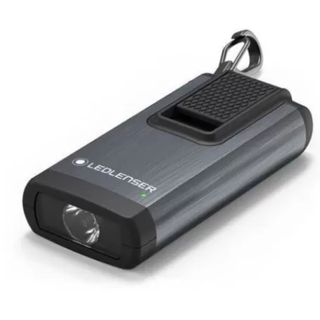 Chaveiro Led Lenser K6R 4GB Memória Cinza Recarregável USB-A Carregamento Led Vermelho OB Chaveiro Led Lenser K6R 4GB Memória Cinza Recarregável USB-A Carregamento Led Vermelho OB