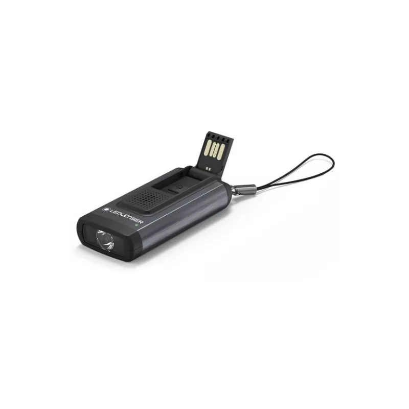 Chaveiro Led Lenser K6R Memória de Segurança 4GB Cinza Recarregável Carregamento USB-A (Sinal Acústico de Emergência) OB Chaveiro Led Lenser K6R Memória de Segurança 4GB Cinza Recarregável Carregamento USB-A (Sinal Acústico de Emergência) OB