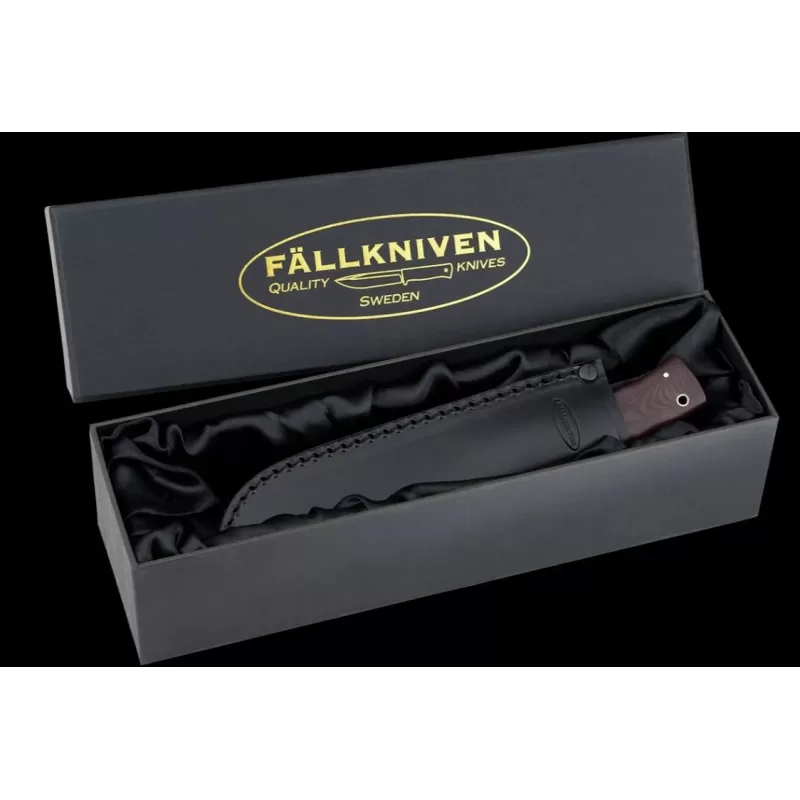 FALLKNIVEN HK6L 3G + Bainha de Couro