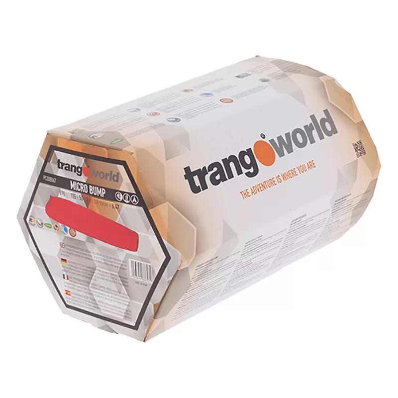 Trangoworld MICRO BUMP MAT 185X50X3 VERMELHO LARANJA/CINZA