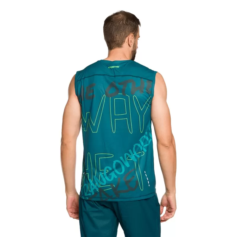 Trangoworld CAMISETA CHAMPEX VERDE OSCURO
