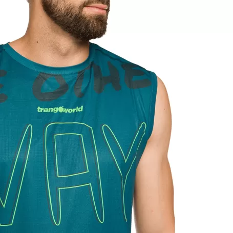 Trangoworld CAMISETA CHAMPEX VERDE OSCURO