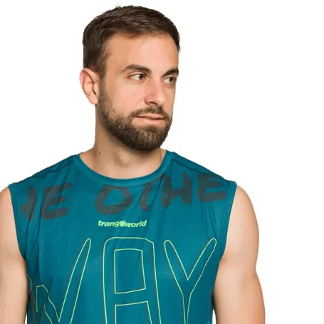 Trangoworld CAMISETA CHAMPEX VERDE OSCURO