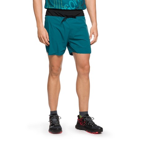 Trangoworld PANT. CORTO GROTTE VERDE OSCURO