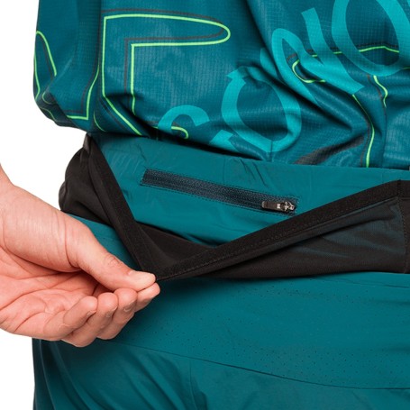 Trangoworld PANT. CORTO GROTTE VERDE OSCURO