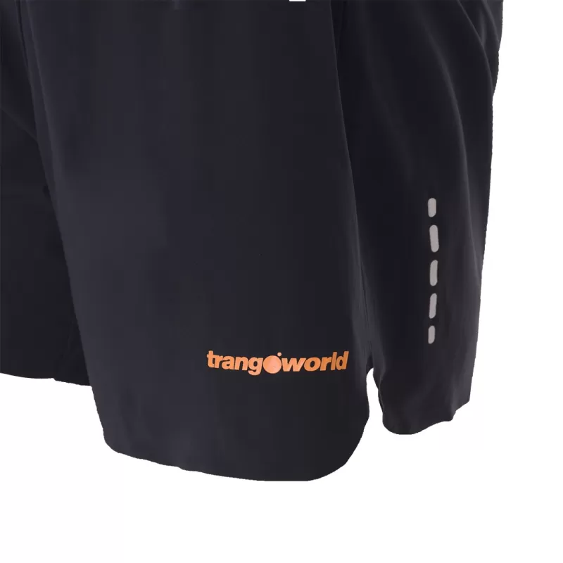 Calções pretos Trangoworld SERVOZ