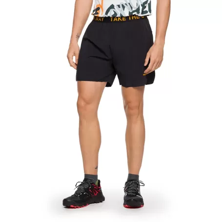 Calções pretos Trangoworld SERVOZ