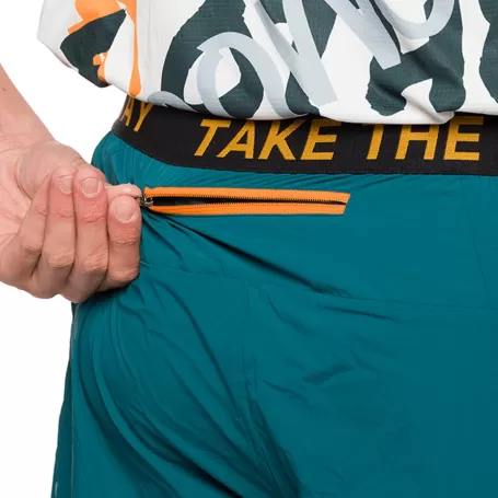 Trangoworld PANT. CORTO SERVOZ VERDE OSCURO