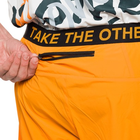 Trangoworld PANT. CORTO SERVOZ NARANJA