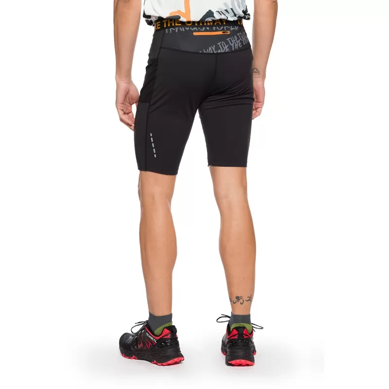 Trangoworld PANT. CORTO BOCHARZ NEGRO