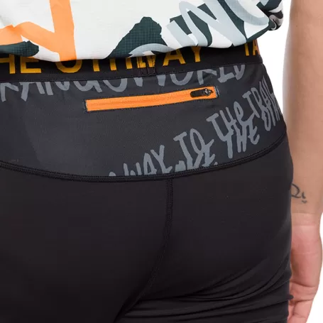 Trangoworld PANT. CORTO BOCHARZ NEGRO
