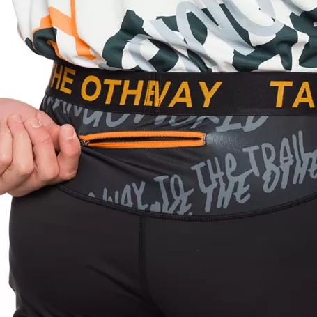 Trangoworld PANT. CORTO BOCHARZ NEGRO