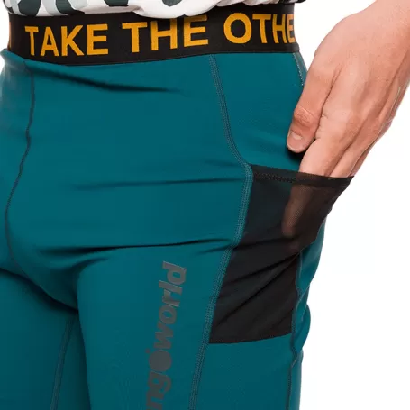Trangoworld PANT. CORTO BOCHARZ VERDE OSCURO