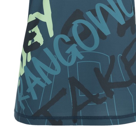 Trangoworld CAMISETA LAUREL VERDE OSCURO