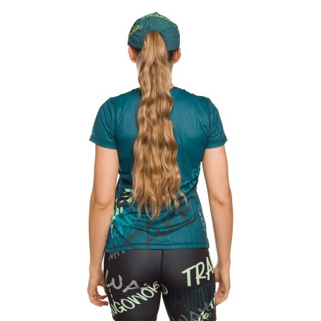 Trangoworld CAMISETA LAUREL VERDE OSCURO