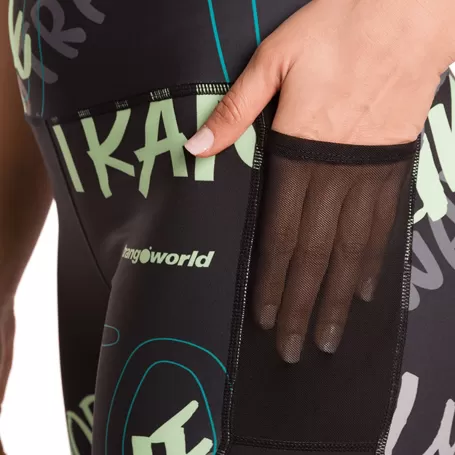 Trangoworld PANT. CORTO BERDUN NEGRO