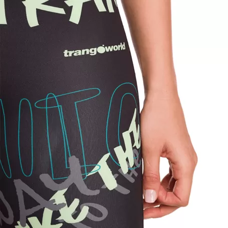 Trangoworld PANT. CORTO BERDUN NEGRO