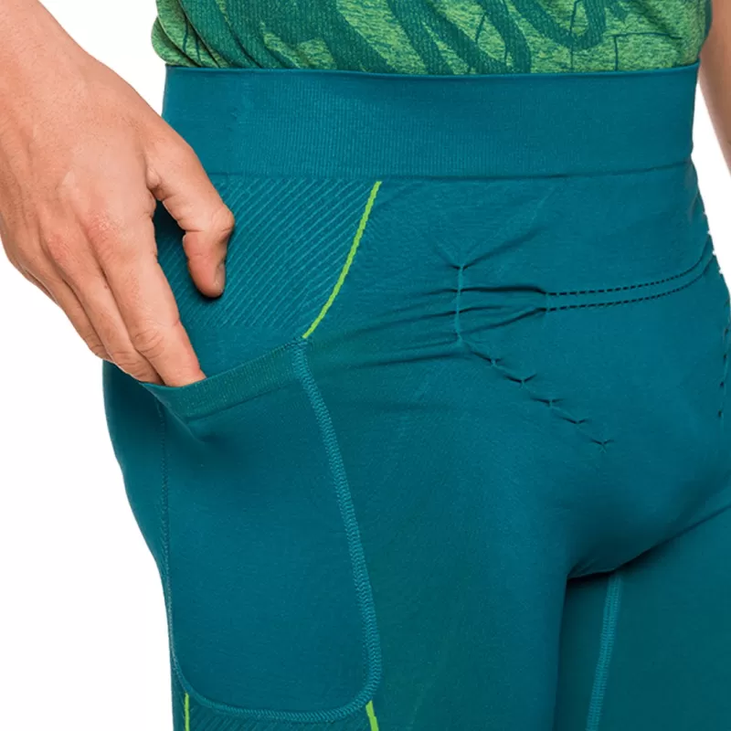 Trangoworld PANT. PIRATA ASPIN VERDE OSCURO