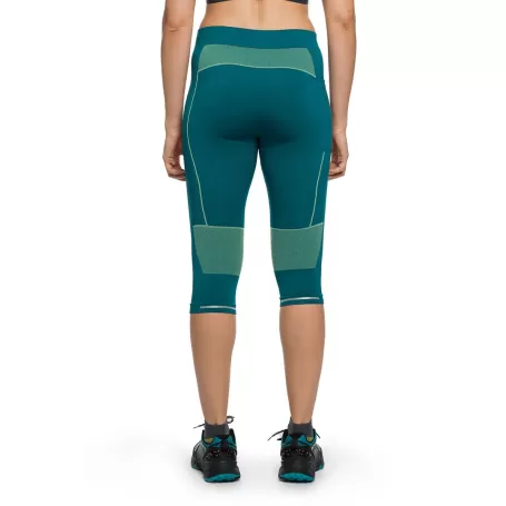 Calças de pirata Trangoworld JUNCALA verde escuro