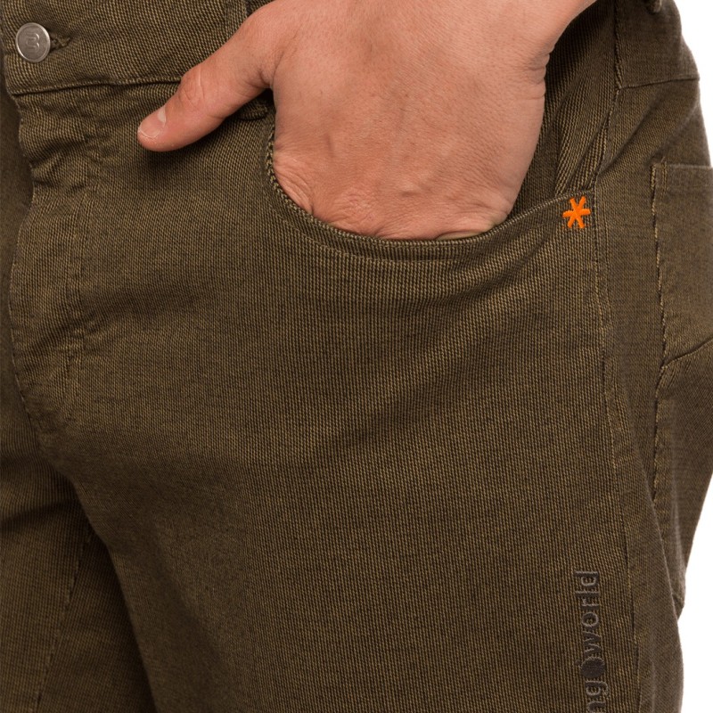 Trangoworld PANT. BERMUDA MOAH SF KAKI