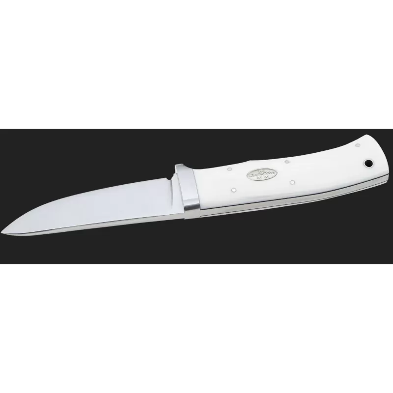Fallkniven HK6cxL - Aço Damasco CowryX - Cabo Elforyn - Bainha de Couro