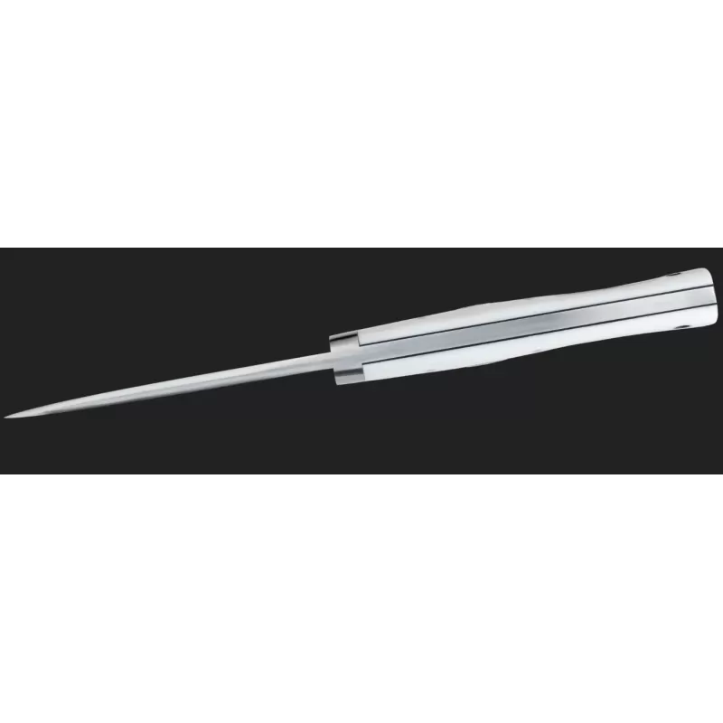 Fallkniven HK6cxL - Aço Damasco CowryX - Cabo Elforyn - Bainha de Couro