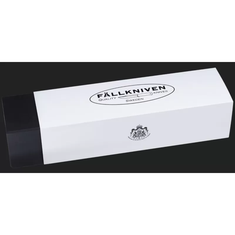 Fallkniven HK6cxL - Aço Damasco CowryX - Cabo Elforyn - Bainha de Couro