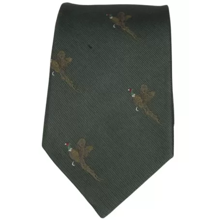 Gravata Oxford Azul Faisão Seda Verde Gravata Oxford Azul Faisão Seda Verde