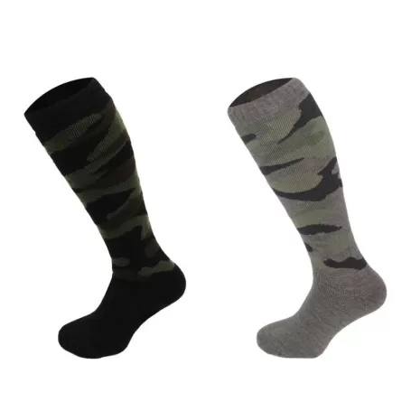 Meias altas Oxford Blue Camouflage (pacote com 2) pretas Meias altas Oxford Blue Camouflage (pacote com 2) pretas