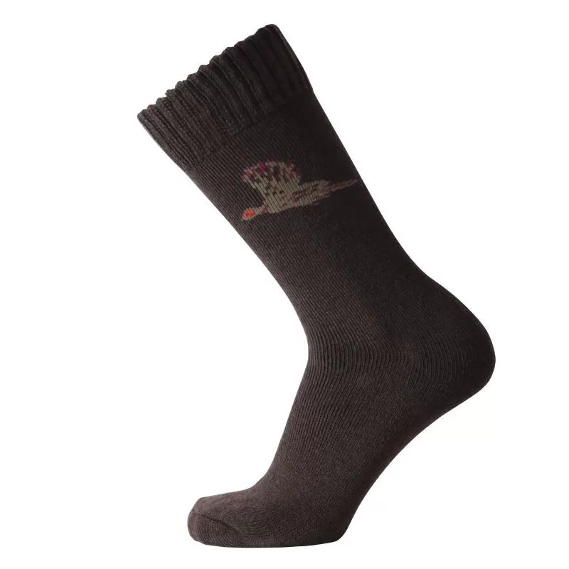 Meias de caça Oxford Blue (pacote com 3) marrom