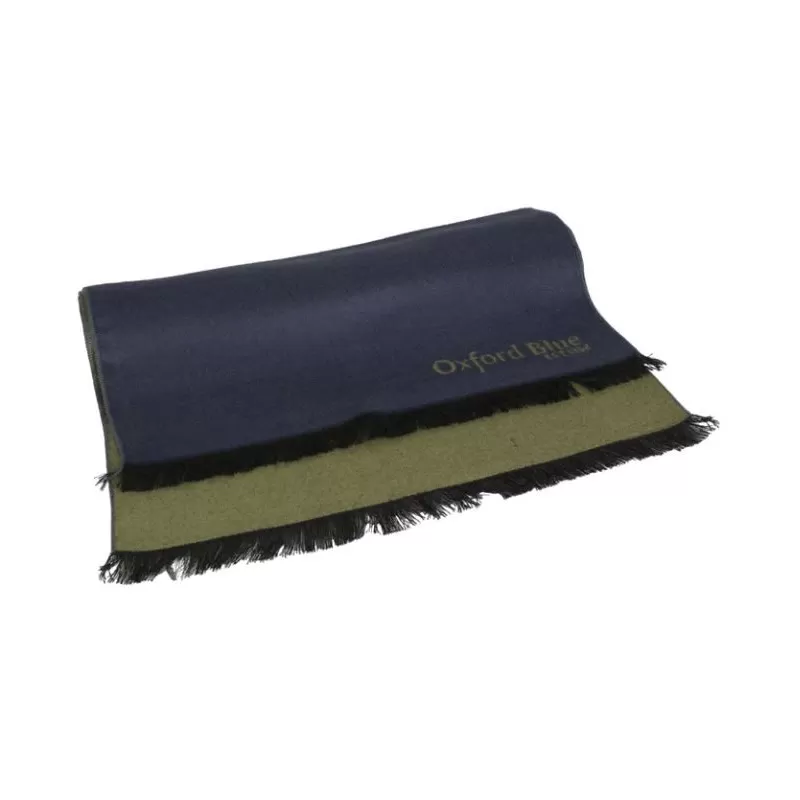 Cachecol Oxford Blue 2 tons azul marinho/bege Cachecol Oxford Blue 2 tons azul marinho/bege