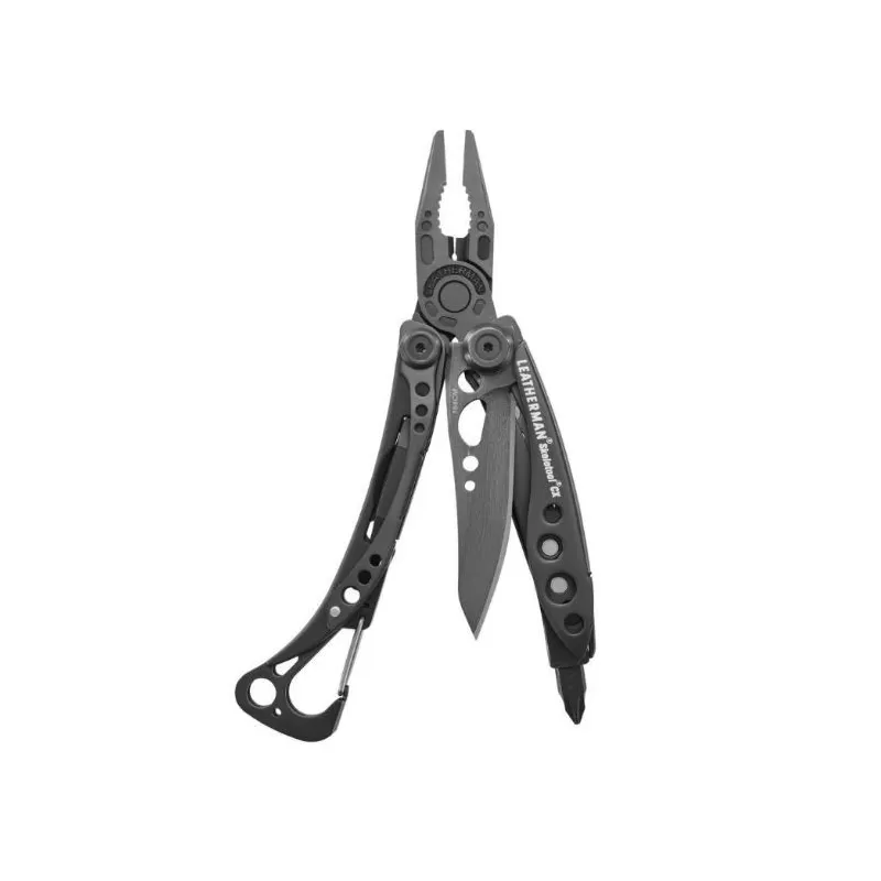 Leatherman Skeletool CX negra,  sin funda, caja cartón